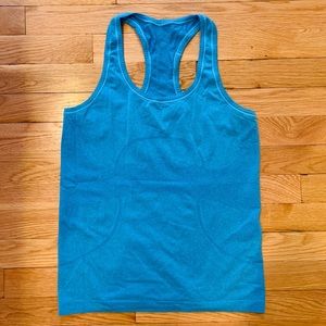 Lululemon Swiftly Tank racerback tank in sky blue